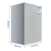 澳柯玛/AUCMA BC-95 100L及以下/1级/单门/机械控温/直冷/银色/电冰箱