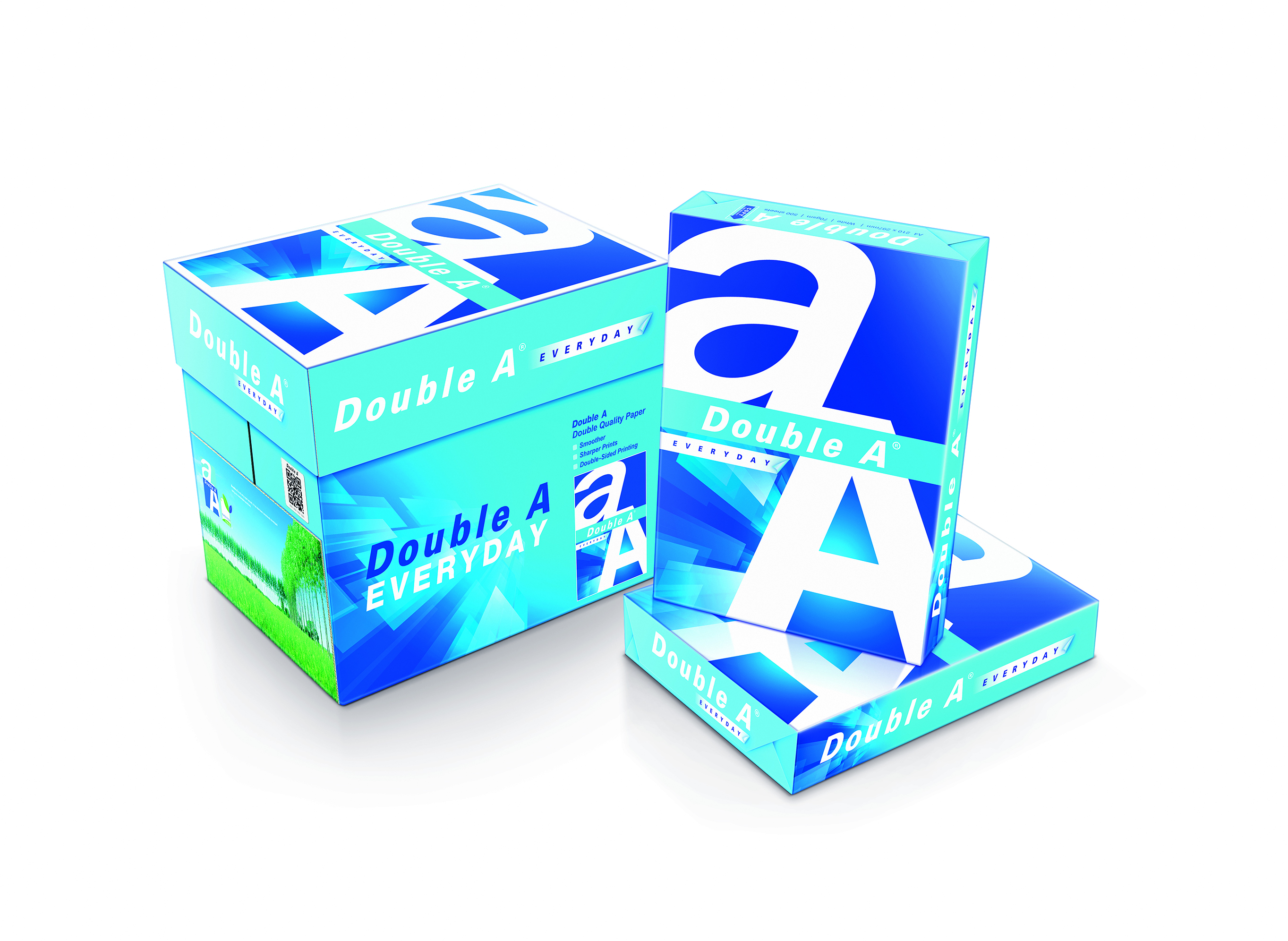 达伯埃/Double A 70g A4 白色/5包/箱/复印纸