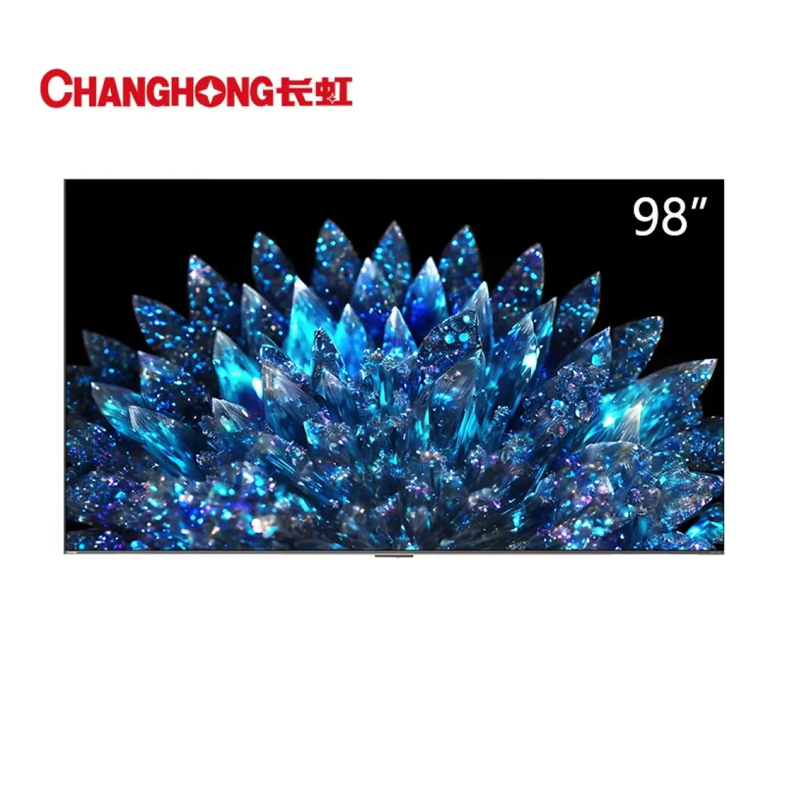 长虹/CHANGHONG 98D8 MAX 有线+无线/超高清(4k)/98/LED/黑色/普通电视设备（电视机）