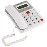 齐心/COMIX T100 有线/座式/白色/普通电话机